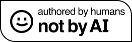 Authored By Humans, Not By AI Badge